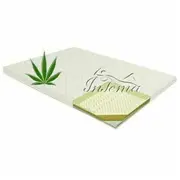 Vidēji ciets gultas virsmatracis Hemp Clima 120X190  Sem420121 420121