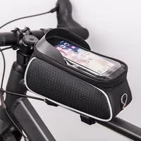 Waterproof bike frame bag with shielded phone holder Model01Black  Oem100510 5900495925411