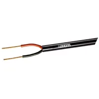Wire loudspeaker cable 2X1.5Mm2 stranded Ofc black Lszh  Tas-Hf275 C275