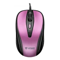Wired mouse Usb, 4 buttons, optical, symmetrical, Optic 2400Dpi Pink  Umyenrpdms2015P 8590669212231 Yms 1025Pe Quito