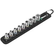Wrench-Set 6-Angles,Socket spanner 1/4 9Pcs.  Wera.belt/A4 05003883001