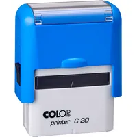 Zīmogs Colop Printer C20, zils korpuss, spilventiņš  650-03688 9004362526292