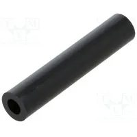 Spacer sleeve cylindrical polyamide L 40Mm Øout 8Mm black  Dr388/4.2X40 388/4.2X40