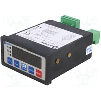 Counter electronical Led pulses 999999 supply Ip65 1950Vdc  Sx-Sle-73/24Vdc Sle-73-1400-1-3-01