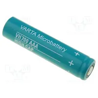 Re-Battery Ni-Mh Aaa,R3 1.2V 700Mah Ø10.5X43.7Mm  Accu-Vh700 55171101501