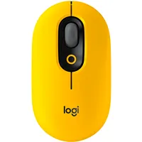 Logi Pop Mouse with emoji Blast Yellow  910-006546 5099206101654