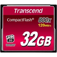 Memory Compact Flash 32Gb/800X Ts32Gcf800 Transcend  760557830023