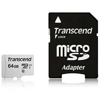 Memory Micro Sdxc 64Gb W/Adapt/Uhs-I Ts64Gusd300S-A Transcend  760557842088