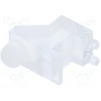 Fiber for Led Ø3Mm Front convex angular,with Pcb mounting  Slp3-250-100-R