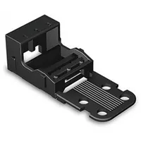 Mounting Carrier - For 3-Conductor Terminal Blocks 221 Series 4 mm² Screw Black  Wg221503B 5410329715960