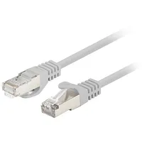 Patchcord cat.6 Ftp 0.5M 10-Pack fluke passed grey  Aklagksp6000712 5901969436136 Pcf6-20Cc-0050-S