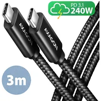 Bucm2-Cm30Ab cable 240W Usb-C Usb-C, 3.0M 5  Akaxntucm2Cm30A 8595247907431