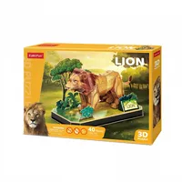 Puzzles 3D Animals - Lion  Wzcubd0Ue008561 6944588208561 306-P856H