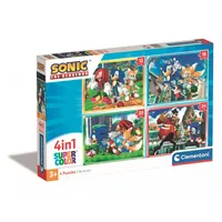 Puzzle 4In1 Super Color Sonic  Wzclet0Uc021522 8005125215225 21522