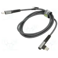 Cable Usb 2.0 C plug,USB angled plug 1M 480Mbps  Goobay-64659 64659