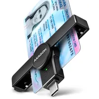 Foldable pocket Usb-C contact Smart / Id card reader.  8595247907851