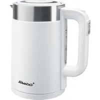 Steba Wk 11 electric kettle 1.7 L 2200 W Stainless steel, White  Bianco 4011833303349 Agdsbtcze0002