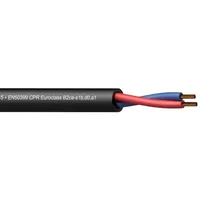 Procab Cls215-B2Ca/3  Loudspeaker cable - 2 x 1.5 mm2 16 Awg En50399 Cpr Euroclass B2Ca-S1B,D0,A1 100 m wooden reel Cls215-B2Ca/1 5414795043121 Kvapcbglo0001