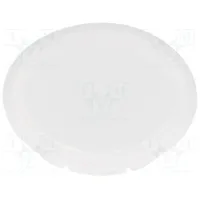 Actuator lens Rontron-R-Juwel white transparent opal  K22Rrws