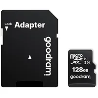 Memory card microSDHC 128Gb Cl10 Uhs I  adapter Goodram Sfgodmd128M1Aaa 5908267930168 M1Aa-1280R12