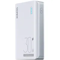 Powerbank Romoss Sense 4S Pro 10000Mah, 30W White  Pph10-291-1133H 6936857200970 036986