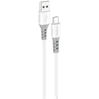 Foneng X66 Usb to Micro Cable, 20W, 3A, 1M White  6970462516729 045532