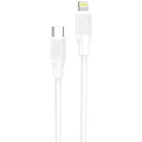 Usb cable for Lightning Foneng X80, 27W, 1M White X80 Type-C to iPhone  6970462518266 045637