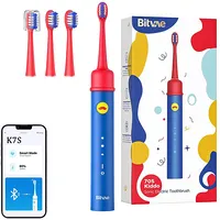 Sonic toothbrush with app for kids, tips set  Bitvae Bvk7S Blue K7S blue 6973734202306 051503