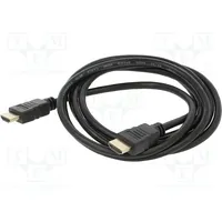 Cable Hdmi 1.4 plug,both sides Len 2M black 30Awg  Savkabelcl-05