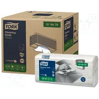 Cleaning cloth non-woven polyester,polypropylene white dry  Tork-510479 510479