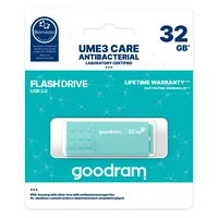 Goodram pendrive 32Gb Usb 3.0 Ume3 Care light green  Ume3-0320Crr11 5908267961445