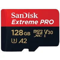 Sandisk Extreme Pro 128Gb Microsdxc  Sdsqxcd-128G-Gn6Ma 619659188528