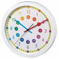 Childrens wall clock Hama Easy Lerning  Quhamze00186395 4047443422576 186395