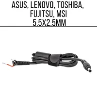 Asus, Lenovo, Toshiba, Fujitsu, Msi 5.5X2.5Mm charger cable  150713305557 9854031404907