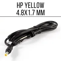 Hp 4.8X1.7Mm Yellow charger cable  120410304817 9854031405263