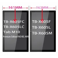 Lcd screen Lenovo Tab M10 X605L / F M 10.1 with touch Big version Black Refurbished Org  1-4400000086398 4400000086398