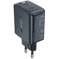 Wall charger Acefast A49 2X Usb-C, 35W Pd Black  046574