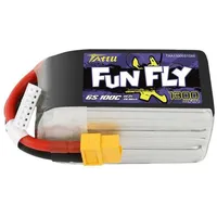 Battery Tattu Funfly 1300Mah 22,2V 100C 6S1P Xt60  030716587323