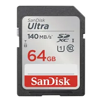 Memory card Sandisk Ultra Sdxc 64Gb 140Mb/ s Uhs-I Class 10 Sdsdunb-064G-Gn6In  053532