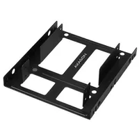 Metal frame for mounting two 2.5 disks into one 3.5 position.  277393642968