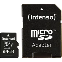 Memory Micro Sdxc 64Gb Uhs-I / W Adapter 3423490 Intenso  2-4034303019885 4034303019885
