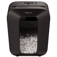 Fellowes Powershred Lx50 paper shredder Particle-Cut shredding Black  4406001 043859771103 Wlononwcranty