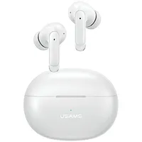 Usams Słuchawki Bluetooth 5.3 Tws X-Don Series Dual mic Enc bezprzewodowe biały white Bhuxd02 Usams-Xd18  Atusahbtusa1325 6958444907963 Usa001325