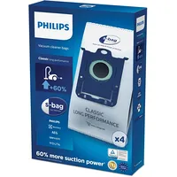 Philips s-bag Vacuum cleaner bags Fc8021 / 03 4 x dust One standard fits all 50 longer lifetime 15 more capacity  4-8710103291381 8710103291381