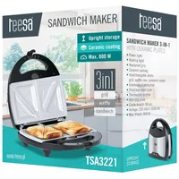3-In-1 toaster with ceramic inserts  Tsa3221 5901890025072 Wlononwcrboko