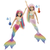 Barbie Doll Mermaid Rainbow Transformation Gtf89 Mattel  887961913941 Wlononwcrbkbi
