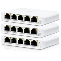 Ubiquiti 5-Port managed Gigabit Ethernet switch, Usw-Flex-Mini, 3 pack  300132634134