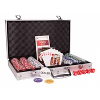 Texas Holdem Poker Set in Suitcase  106010337 5411068600210 Wlononwcrb482