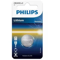 Lithium battery 3.0V coin 1 blister  Azphiub26Cr2016 4895229106161 Phil-Cr2016/01B