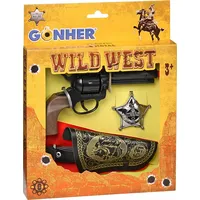 Cowboy set - Revo lver holster and badge Gonher  Wbpulp0Cc020200 8410982020200 155202/0